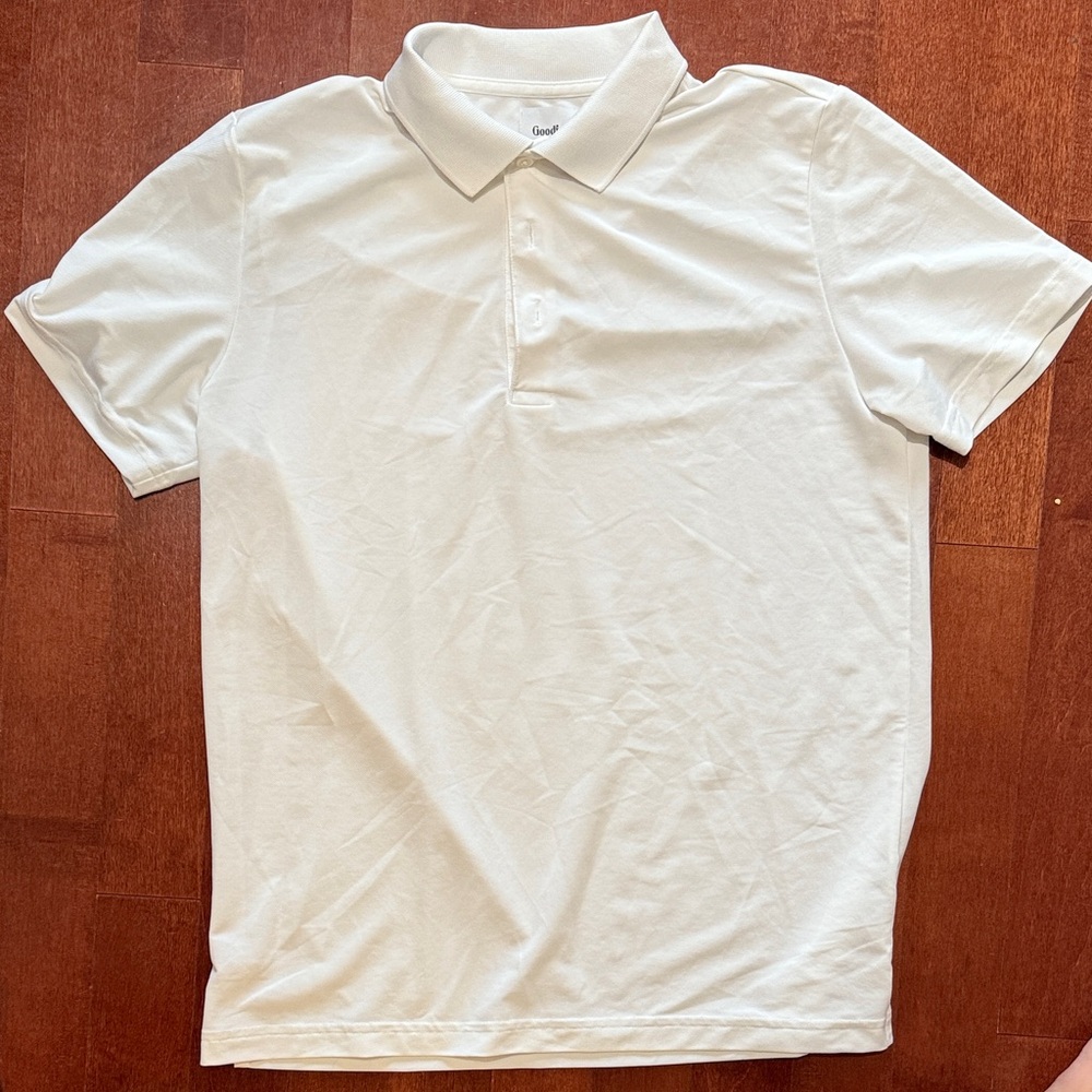 Goodfellow & Co Crisp White Polo Shirt